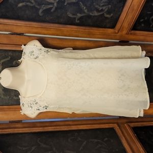 Miss me lace jeweled tank top size med